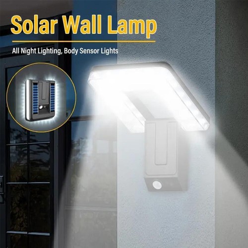 Foldable LED Solar Light Outdoor Wall Lamp Motion Sensor Light Street X2B7 Y6Z4 - Picture 2 of 17