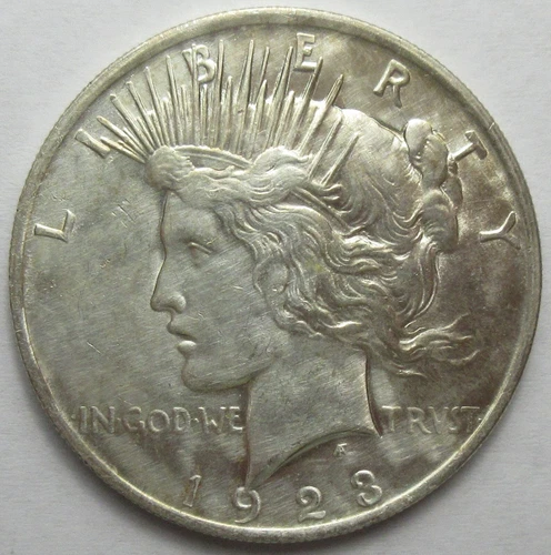 1923 Silver Peace Dollar -UNC- (#918h)