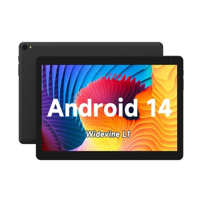 Tablet 10 inch Android Tablets, Android 14 Tablet Quad Core Processor 32GB St...
