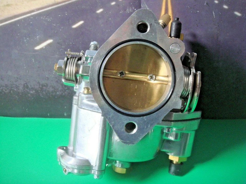 Harley Shorty Carb Kit 40mm 1-7/8" EVO TC FXST FLST FLH OKO V-Twin 35-0870 X1 Foto 3 de 4