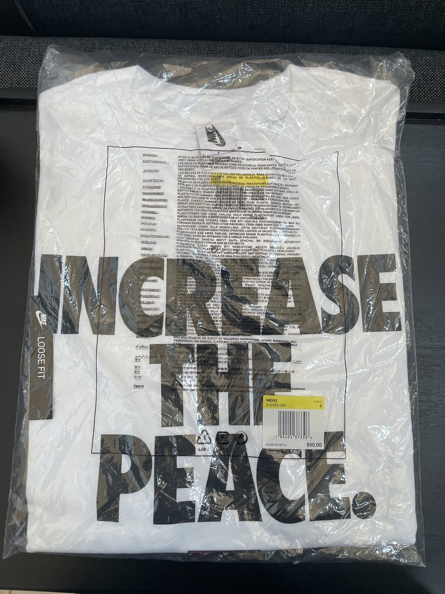★【STUSSY】★Nike x Stussy Increase The Peace T-Shir.t★ Stussy x Nike