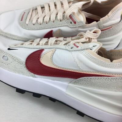 Nike Women's Waffle One SE Shoes Double Swoosh Red DX4309-100 Size