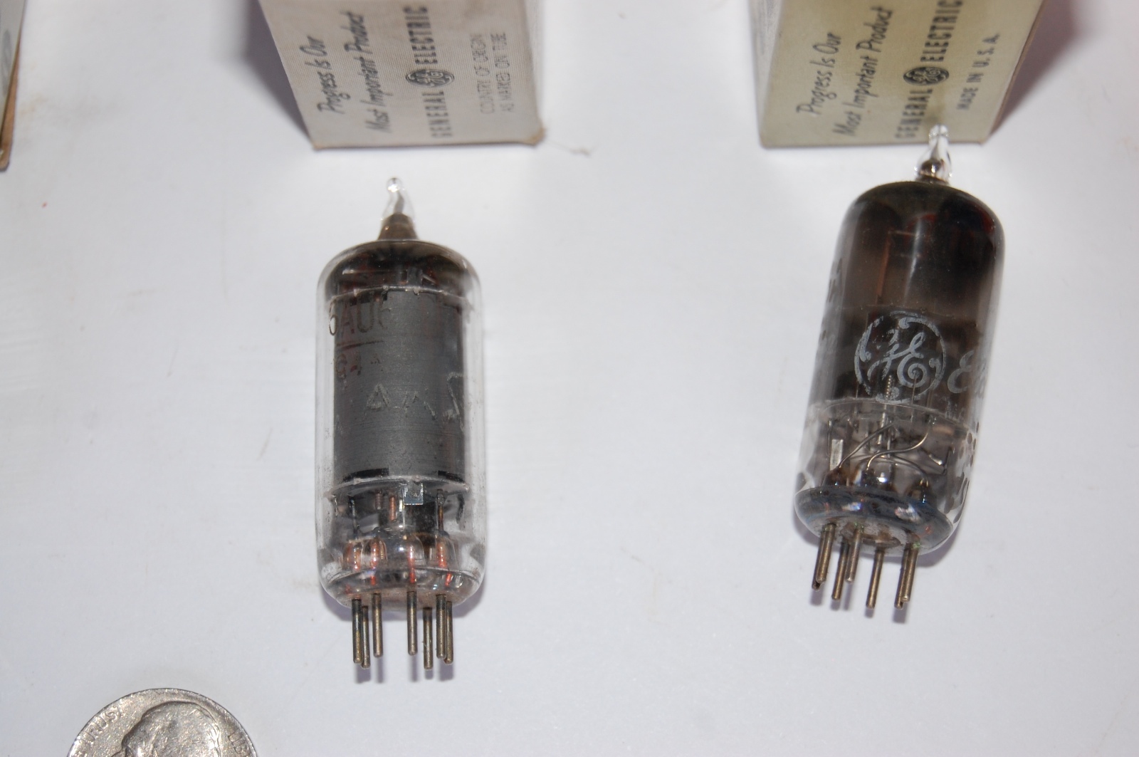 Vintage Electronic Vacuum Tubes RCA & GE Lot of 13 NOS in Boxes eBay