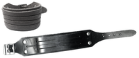 The Rock Shop Lederarmband - Umbra Schwarz