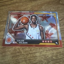 2025 Topps Chrome McDonald's All American #48 Caleb Wilson Refractor
