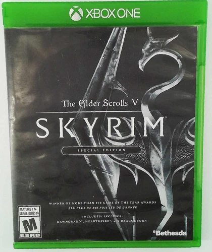 ✬ The Elder Scrolls V Skyrim  - XBOX One -  Very Good - NTSC ✬