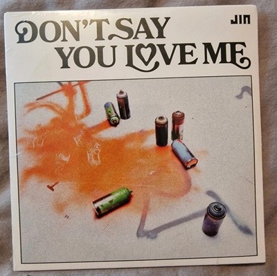 BTS Jin ''Don't Say You Love Me'' US Exclusive Single CD - Instrumental Ver.
