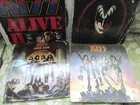 KISS. 4 record albums. Vintage. Late 1970s
