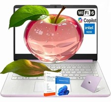 HP 14" Laptop Intel Processor 4-Cores N150 8GB Memory 128GB UFS Win11