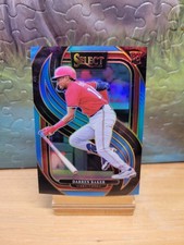 2025 Panini Select Baseball Darrin Baker #200 Rookie Light Blue Prizm /199