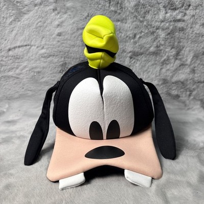 Disney Parks Goofy Character Foam Floppy Ears Adult SnapBack Mesh Hat Cap