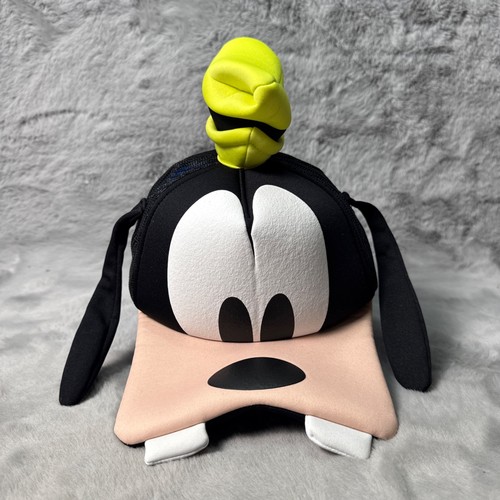 Disney Parks Goofy Character Foam Floppy Ears Adult SnapBack Mesh Hat Cap