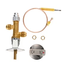 LPG Propane Gas Failure Safety Control Valve Kit For Gas BBQ Fire Pit Gas Heater