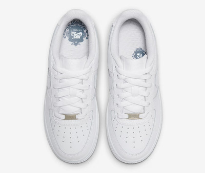 Nike Air Force 1 LE Low Triple White Big Kids (GS) | Size 3.5Y - 7Y