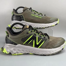 New Balance Fresh Foam Garoe V1 Mens 8.5 8 1/2 D Trail Running Shoes Green Grey