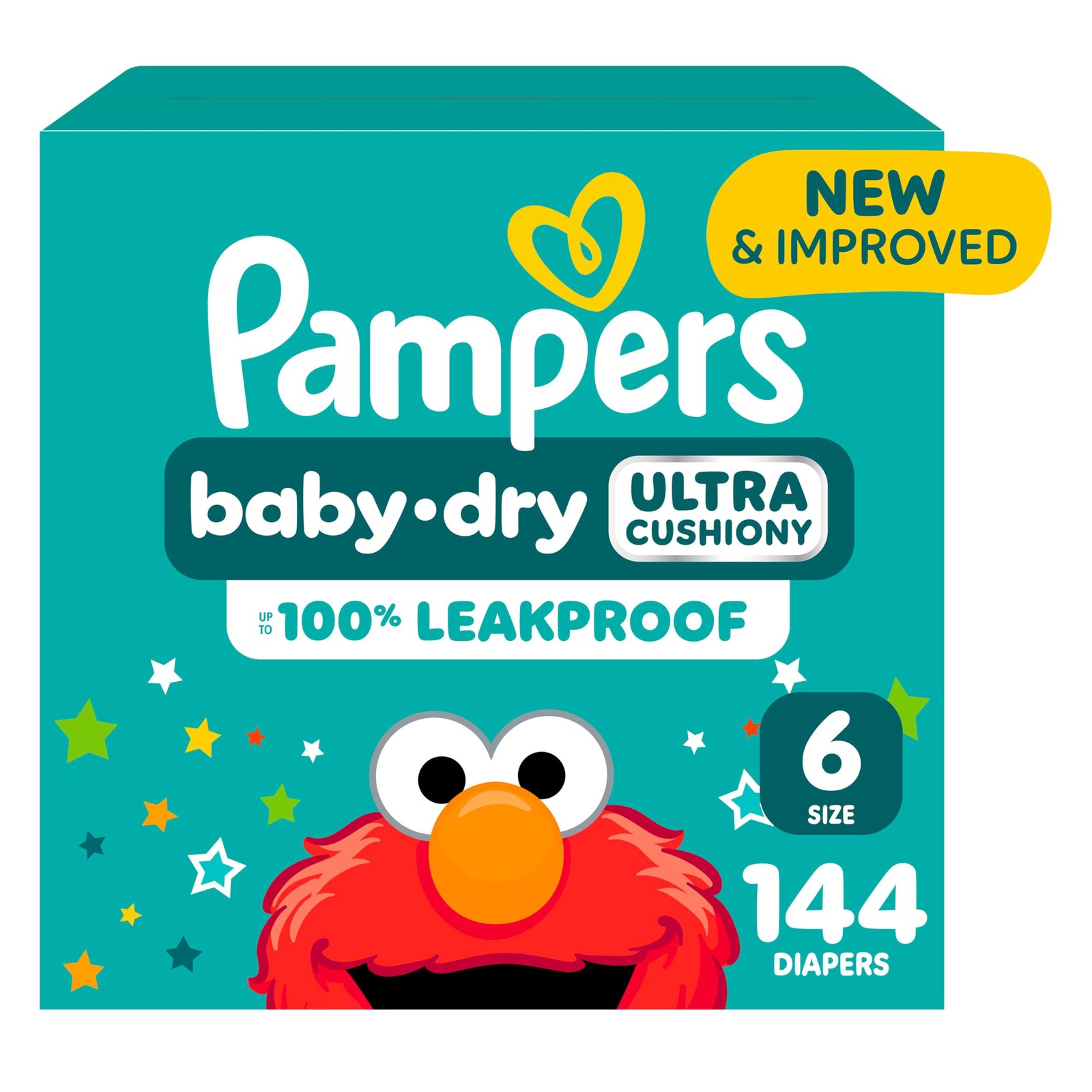 S Pampers Baby Dry Size 6 144 Count Pack