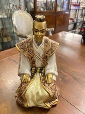 TASCA EDOARDO - STATUA PORCELLANA "SAMURAI"-CAPODIMONTE-DIPINTO A MANO