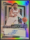 Jalen Brunson 2023-24 Donruss Optic Opti-Graphs Prizm Auto #OG-BRU FINALS MVP