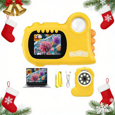 Kids Science Tool:2-in-1 Portable Microscope with 1000X Lens,Camera View Screen