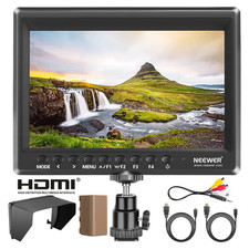 NEEWER F100 7" Camera Field Monitor Updated Version F750 Battery 360 Ball Head