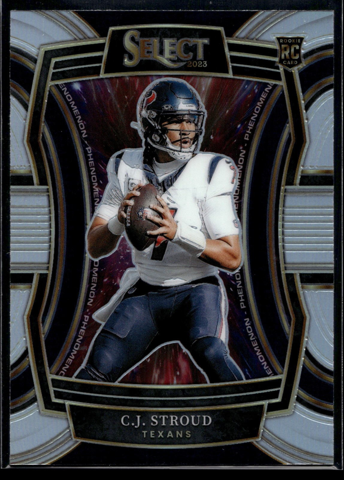 2023 Panini Select - Phenomenon C.J. Stroud #PH-CST Silver Prizm (RC)