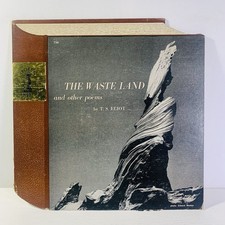 The Waste Land And Other Poems By T.S. Eliot-Vinyl Record LP