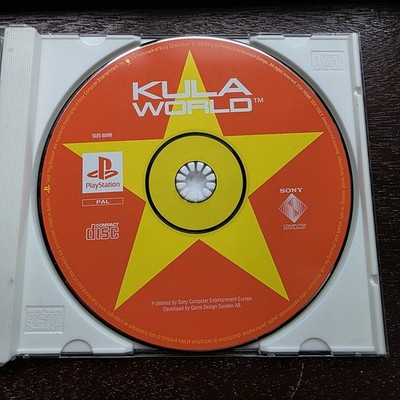 100% funktionsfähig - Sony UK PAL PS1 / PlayStation 1 - Kula World - nur Disc