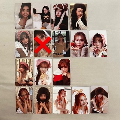 EXO redvelvet トレカ RED VELVET 2026 Season's Greetings Trading Card Photocard | eBay