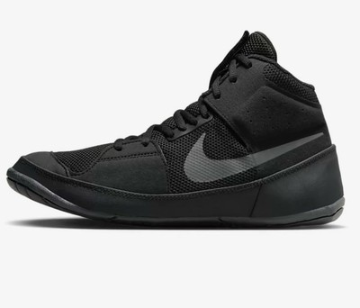 New Nike Fury Black Wrestling Boxing Shoes AO2416-010 Mens  display picture 2