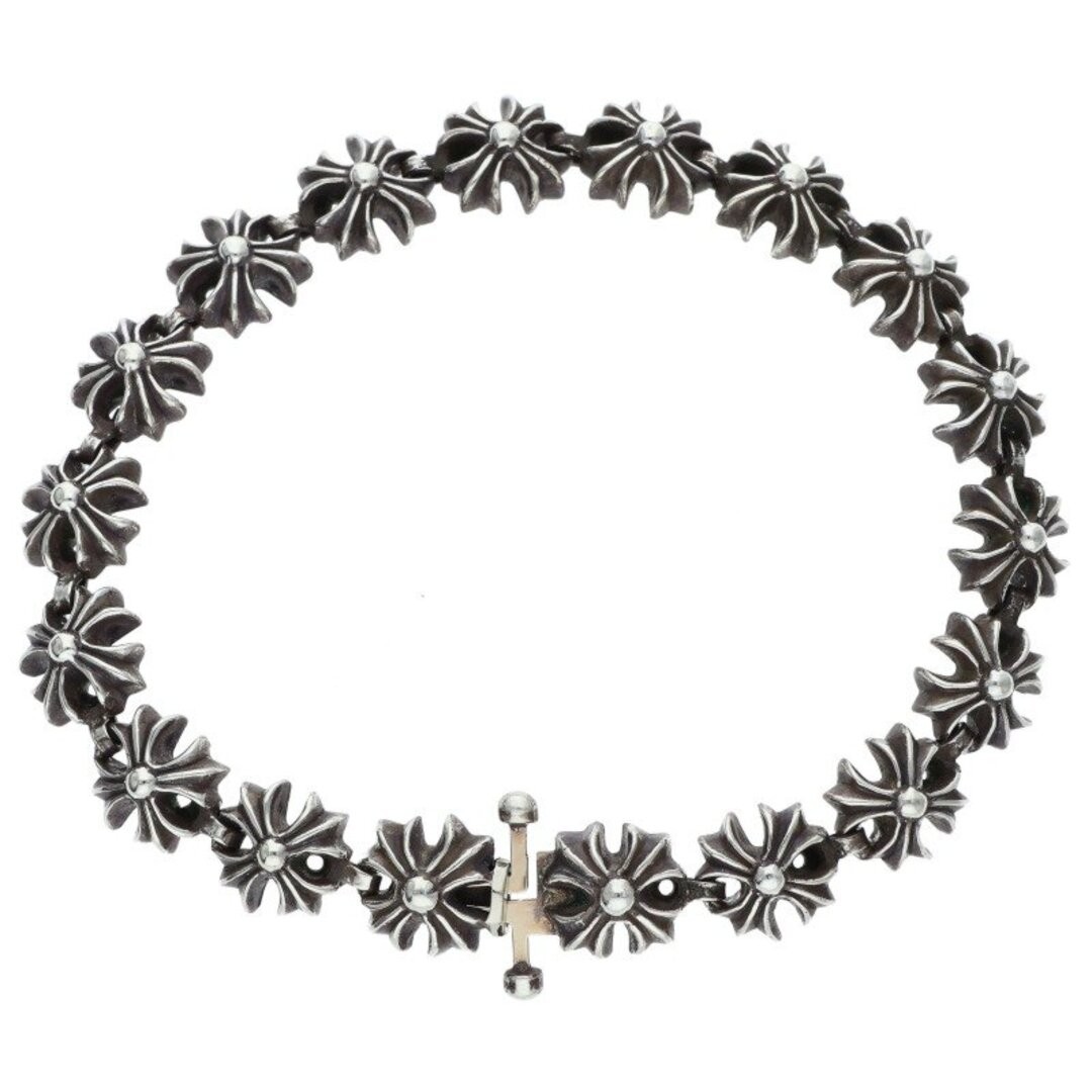 Chrome Hearts TINY Plus Silver Bracelet Men's 18L… - image 3