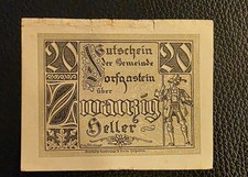 20 Heller 1920  Austria, VF