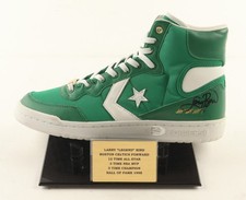 Larry Bird Signed Converse Boston Celtics 1984 Championship Basketball Shoe With
