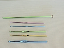 vintage crochet hooks lot