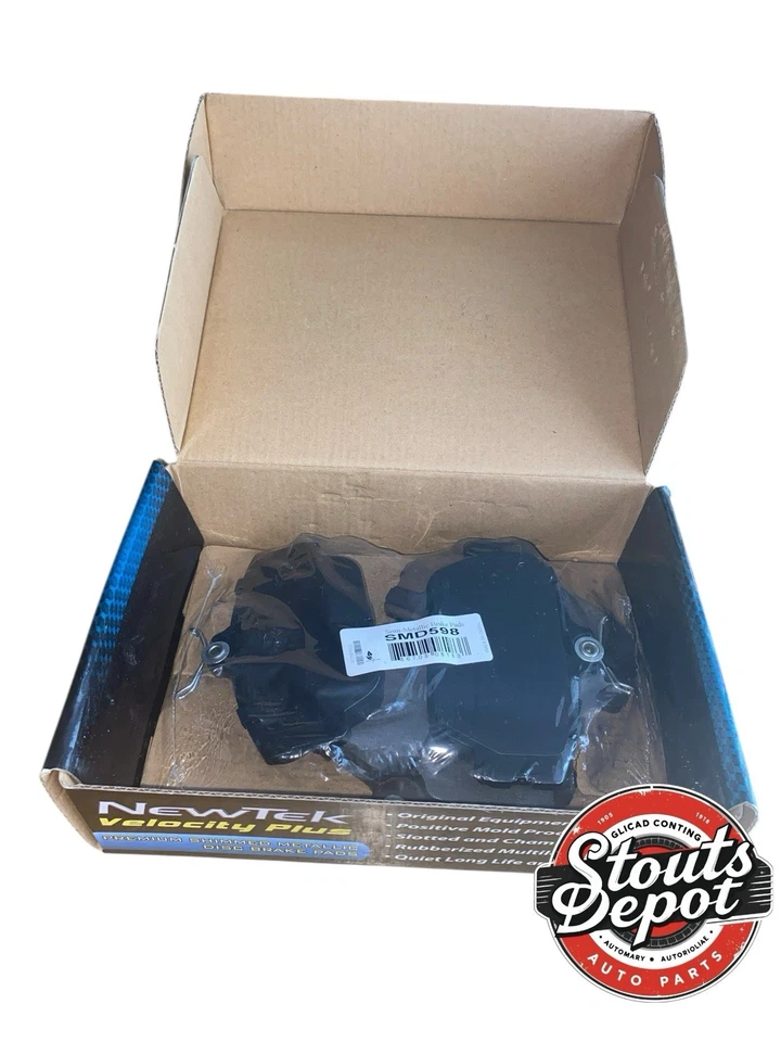 Pastillas de freno semimetálicas delanteras SMD598 para Lincoln Continental 95-02 NOS Foto 3 de 4