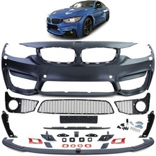 Sport Sto�stange + Spoilerlippe Performance Matt passt f�r 4er BMW F32 F33 F36