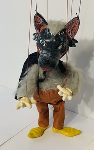 Vintage 60s/70s Pelham Puppets Marionette “The Wolf”, no box