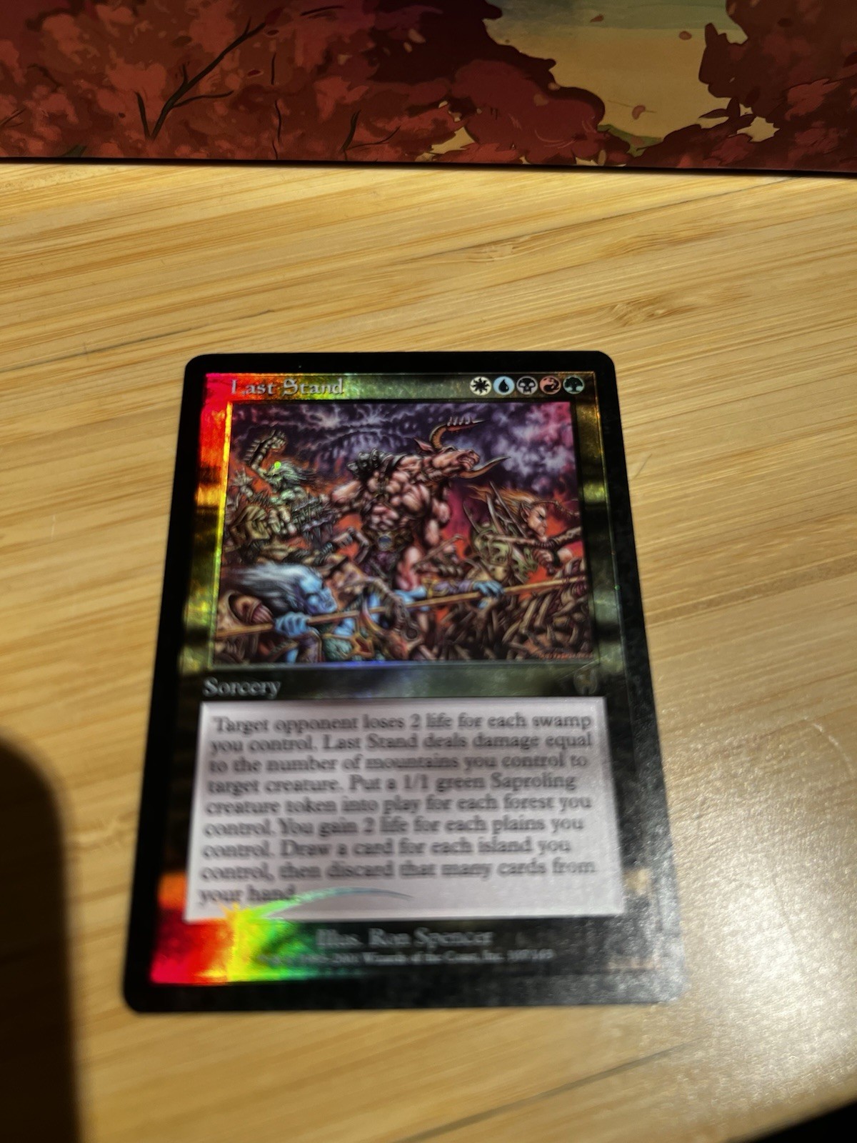 Mtg Last Stand Apocalypse Foil Mint-NM Magic The Gathering