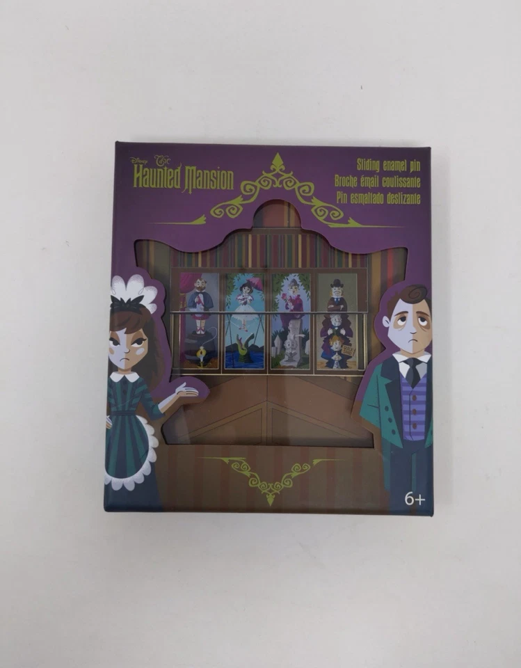 Prendedor de retratos deslizantes Loungefly Disney Haunted Mansion--Edición limitada de 2700 Foto 2 de 4
