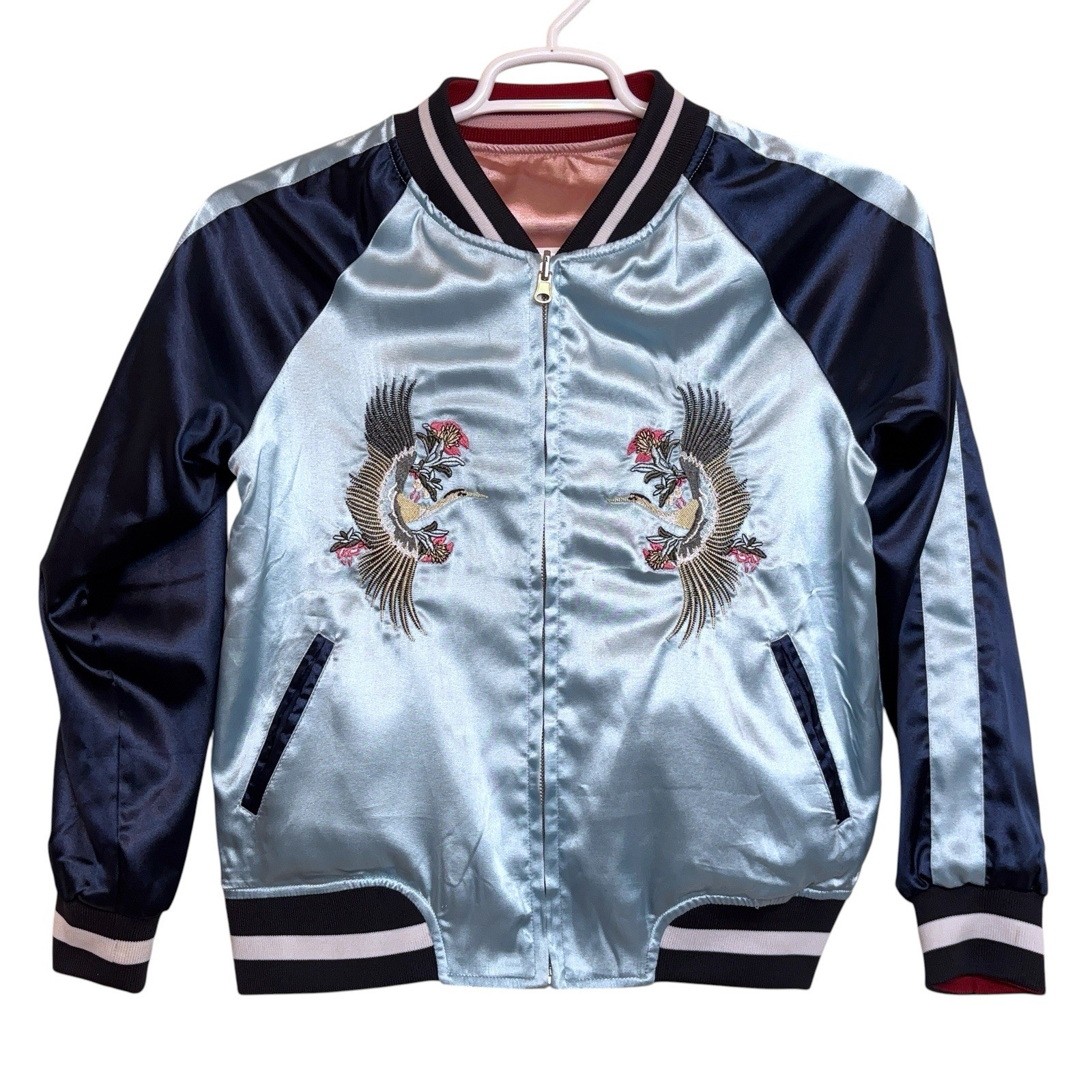 Sukajan Souvenir Reversible Jacket Japan Okinawa Tige… - Gem