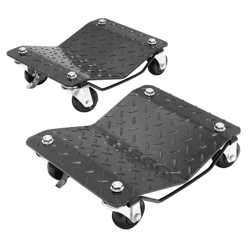 2PC Car Wheel Move Tire Heavy Duty Skate Auto Repair Car Moving 3000LBS / @ - Afbeelding 4 van 13