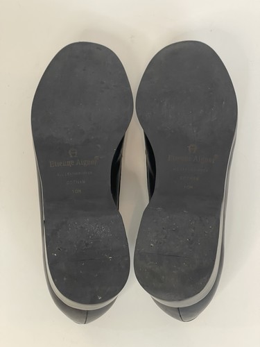 Etienne Aigner Damenschuhe schwarz Leder Gotham Größe 10M Quaste Halbschuhe - Bild 10 von 13