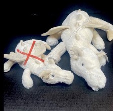 BNWT 1 Jellycat Snow Dragon 26 /20 Tail Unfurled/tail furled LARGE See Sz