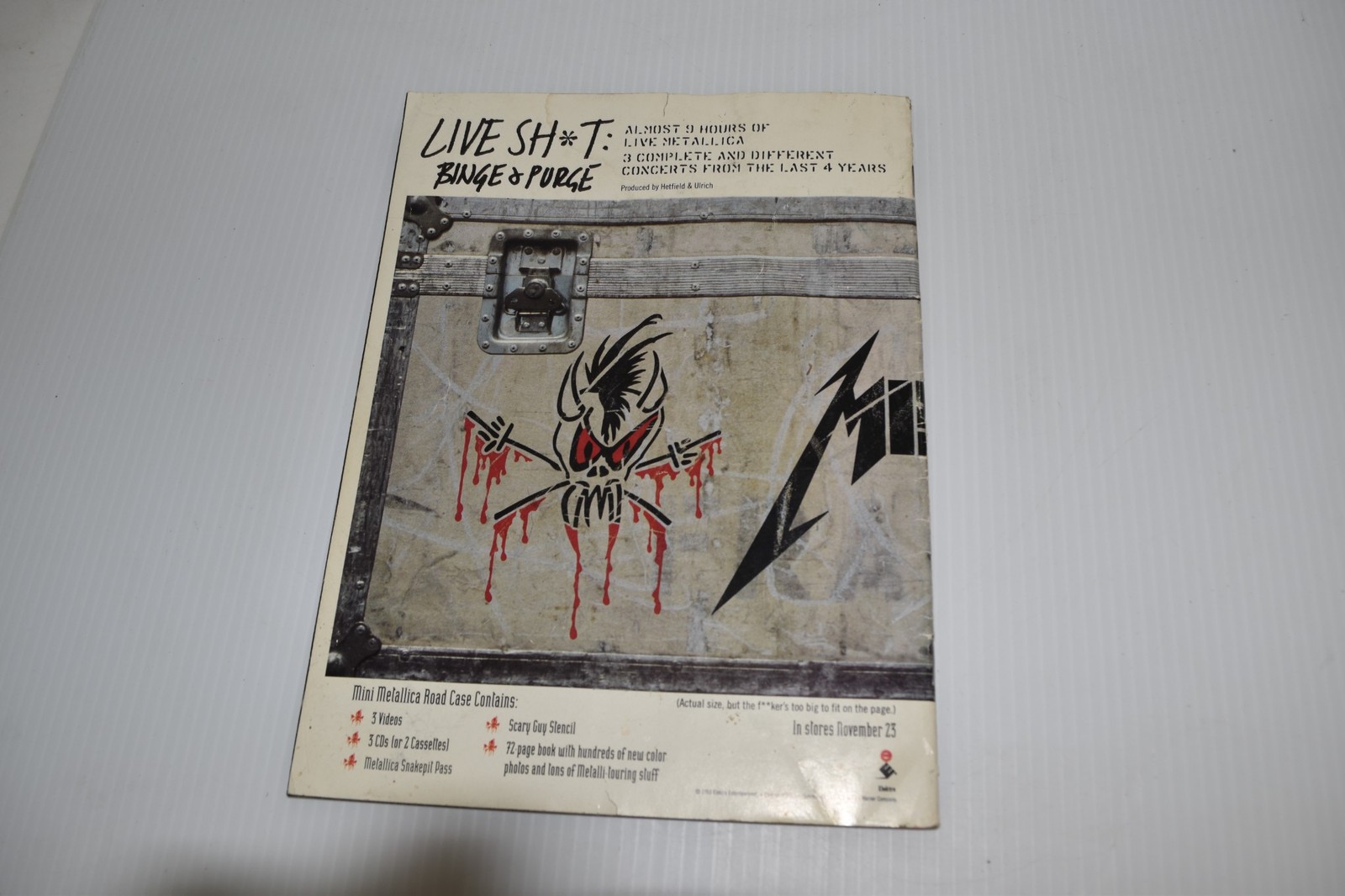 METALLICA ROCK-IT COMIX 1993 Comic Book Issue Number 1 Rockit  (LTA14)