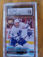 2016-17 Upper Deck #222 Zach Hyman CSG 10