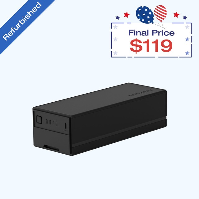 EcoFlow 298Wh Plug-in Battery for GLACIER Refrigerator, Used