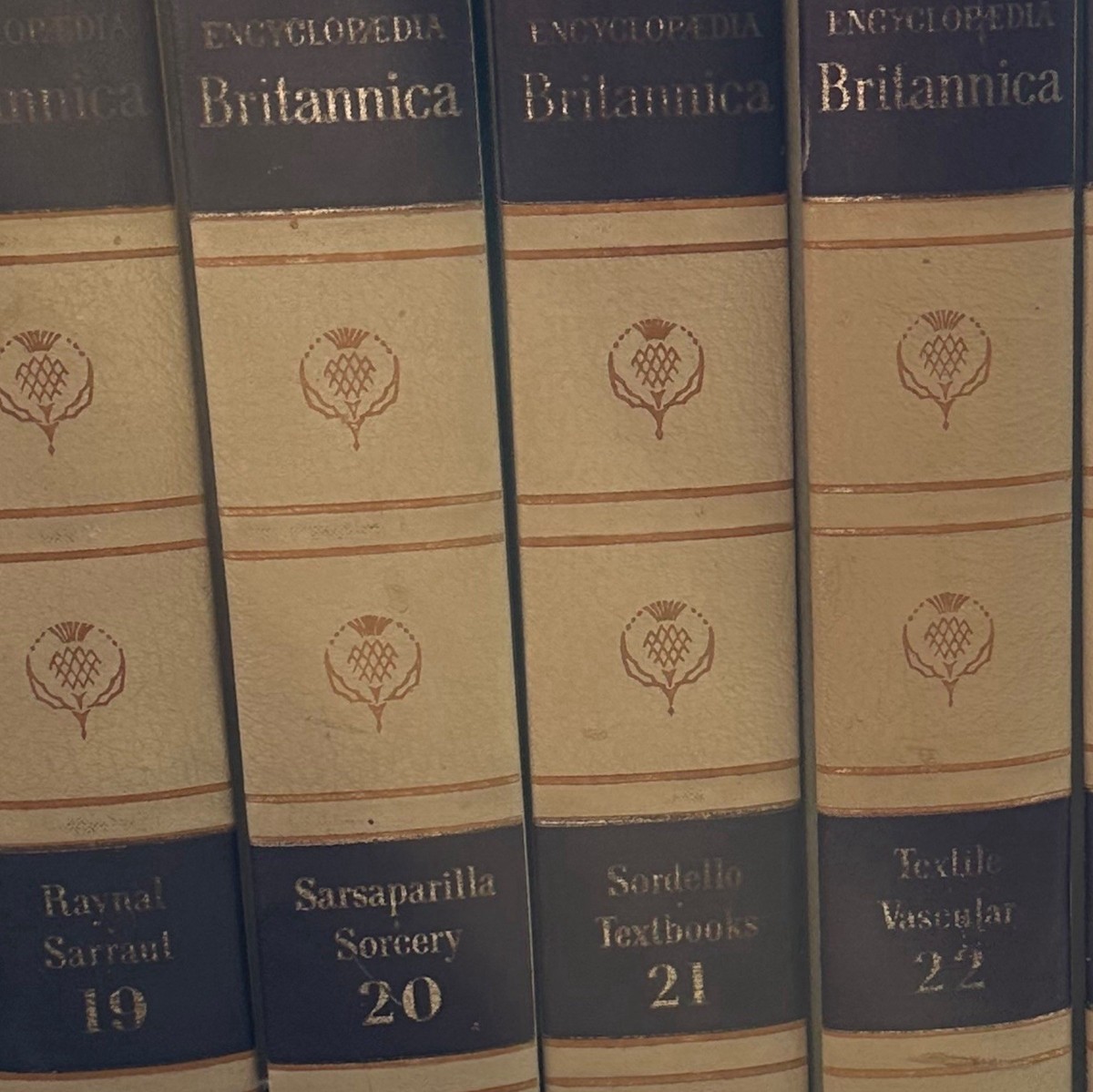 Vintage* 1965 Encyclopaedia Britannica Complete 23 Volume Set W