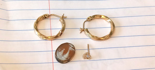 14K Gold Jewelry Lot Earrings. Scrap etc?