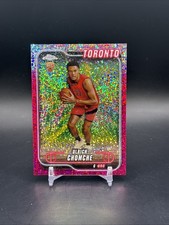 2024-25 Topps Chrome - Ulrich Chomche #191 Magenta Speckle Refractor /350 (RC)
