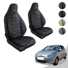 Autositzbez&uuml;ge Schonbez&uuml;ge passend f&uuml;r Mitsubishi Space Star Schwarz Grau 430L01