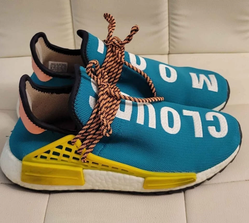 Las mejores ofertas en adidas Pharrell x NMD Human Race Trail Sun Glow |  eBay